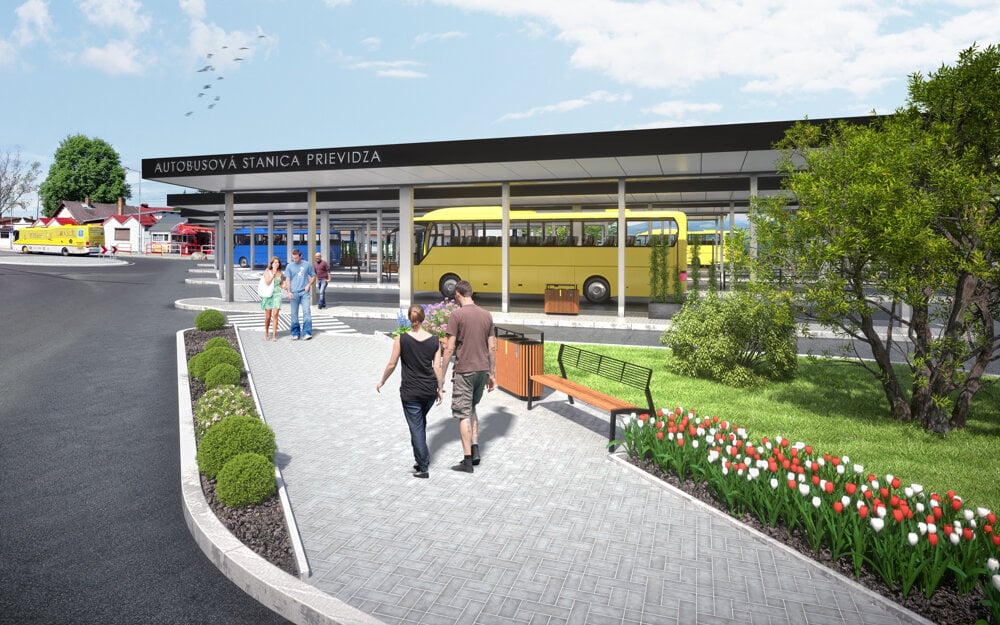 Od 11.4.2023 sa začne rekonštrukcia zvyšných dvoch nástupíšť na autobusovej stanici v Prievidzi